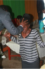 Receiving prayer